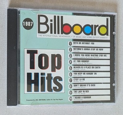 Billboard Top Hits 1987 CD- Various Artists - Rhino Records 1994
