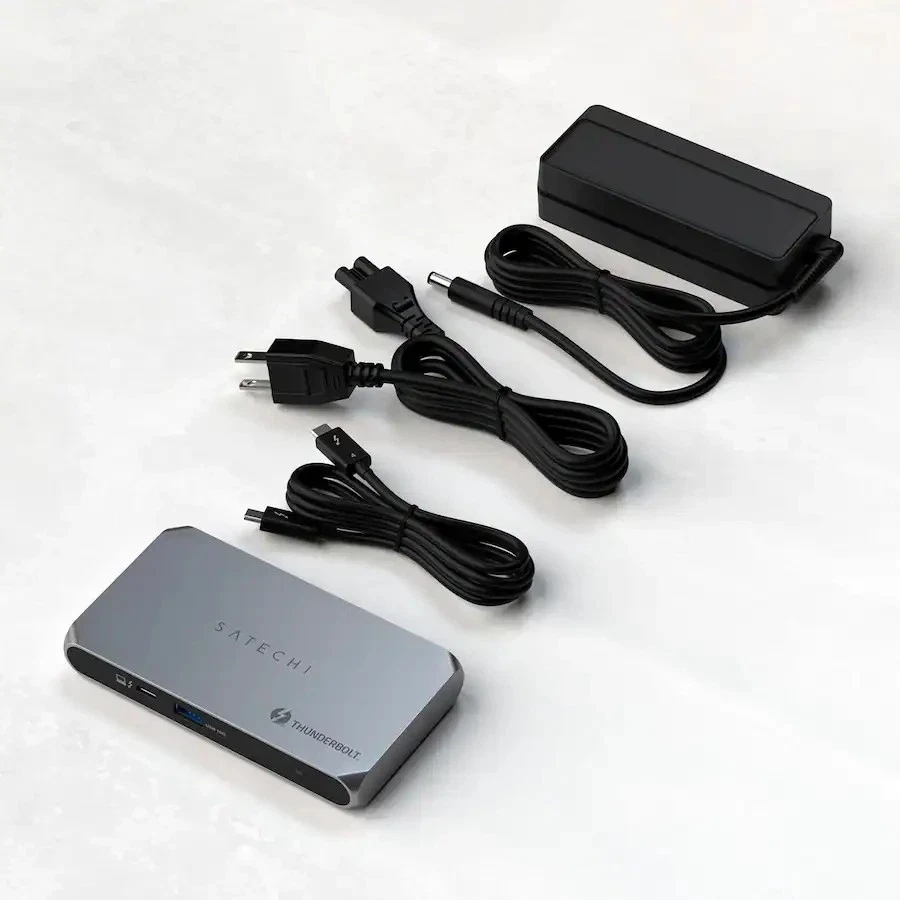 Satechi Thunderbolt 4 Hub 5 in 1, Thunderbolt 4 Dock with 3 Thunderbolt 4 Down-- - Image 2 of 4