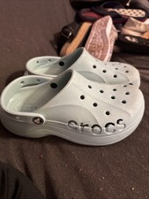 Crocs Women  s Platform Shoes - Baya Platform Clogs, Size 7