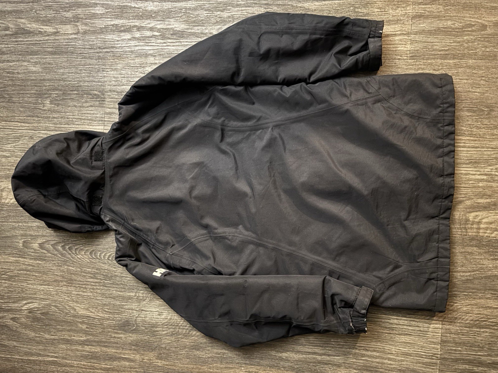 Helly Hansen Jacket S Solid Black Full Zip Size S… - image 9