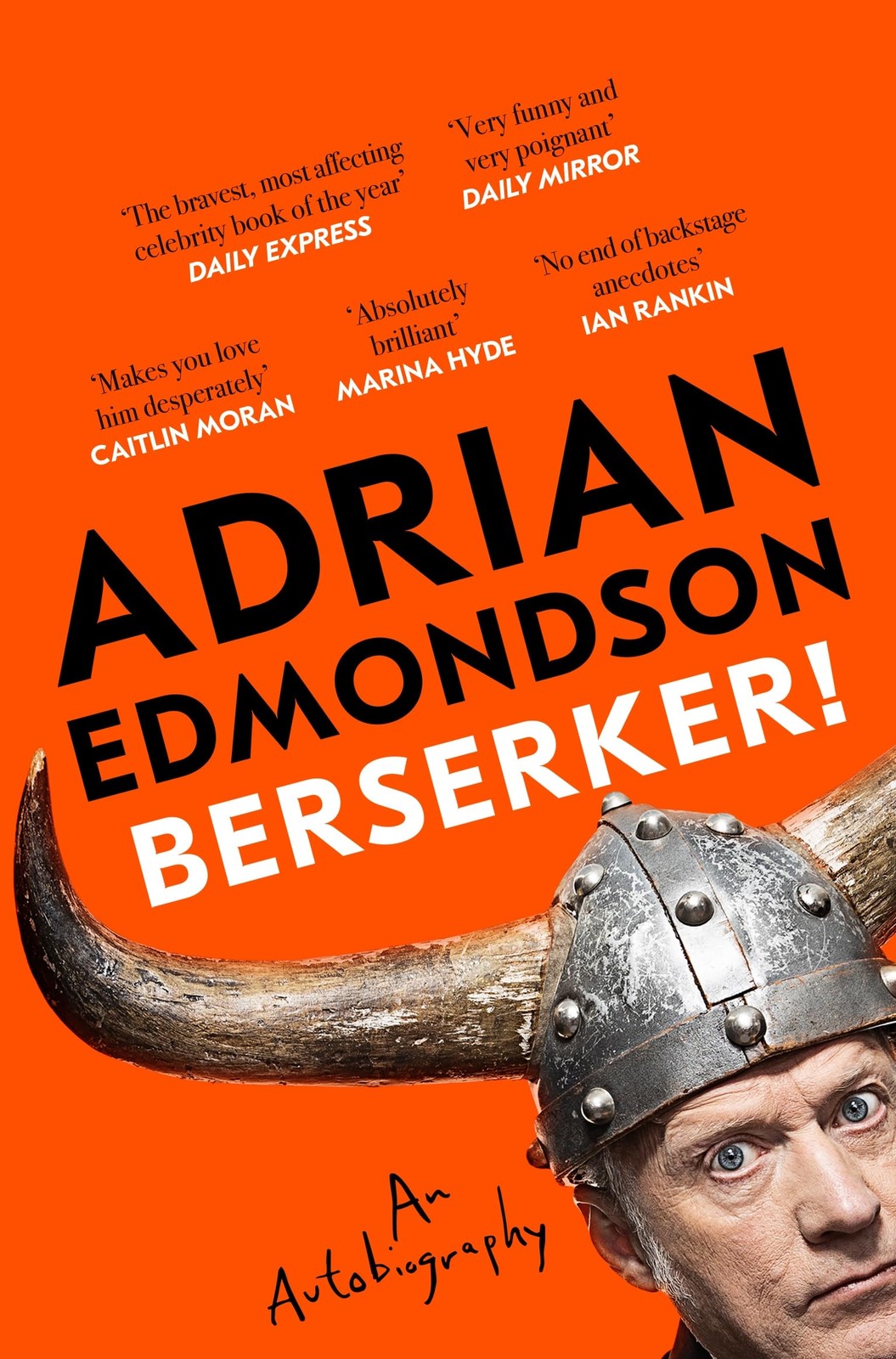 Berserker Adrian Edmondson Paperback Memoir Comedian Autobiography - Image 6