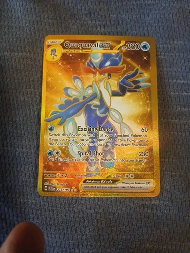 Quaquaval ex 273/193 Sv02: Paldea Evolved Holo GOLD