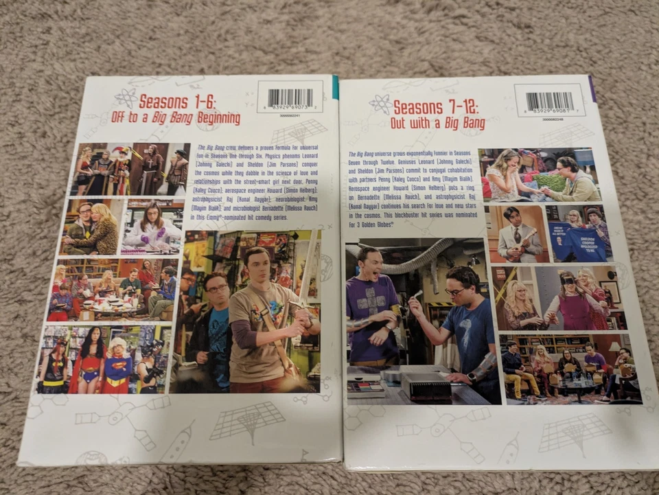 The Big Bang Theory Seasons 1-12 Complete Series Box Set (DVD, 2007-2018) - Image 3 of 4