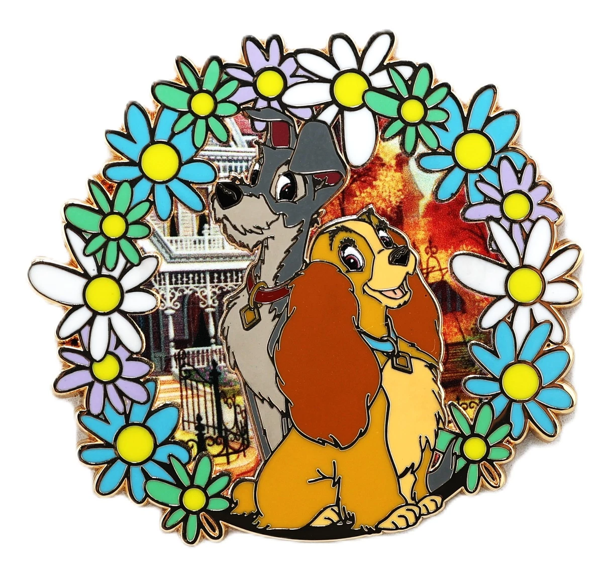 Lady & the Tramp Contemporary Disney Pins, Patches & Buttons (1968