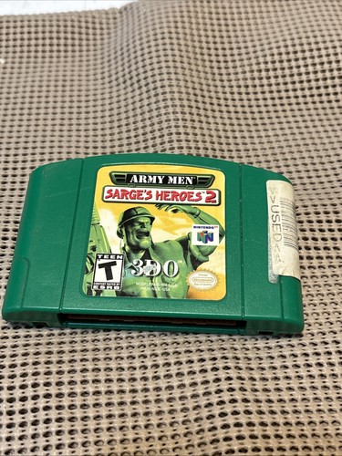Nintendo 64 Army Men Sarge's Heroes 2 Game