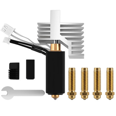 0.4Mm Ceramic Hotend Compatible with Elegoo Centauri Carbon 3D Printer Hot End P
