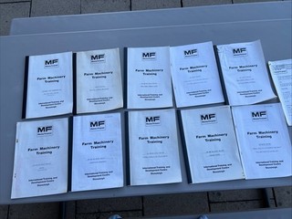 Massey Ferguson Farm Machinery Training Manuals Ten Development Stoneleigh