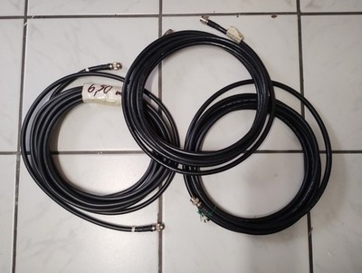 Kabel Konvolut für Funk + WLAN 2x TNC-Stecker 5/6,5m , N-St. auf R/P-TNC St. 5m