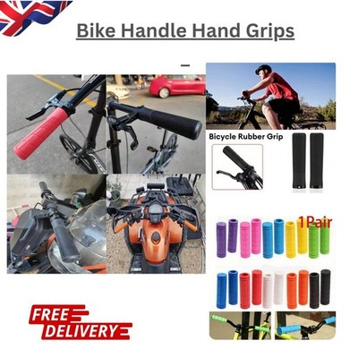 2x Soft Fahrrad Lenkergriff Handgriffe BMX MTB Mountainbike Roller