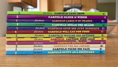 Garfield by Jim Davis Full Color TPB Lot of 12 LATER Editions #39+
