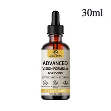 Aura Pets Advanced Vision Formula for Dogs 30ml Gentle Fast Absorbing NEW w7