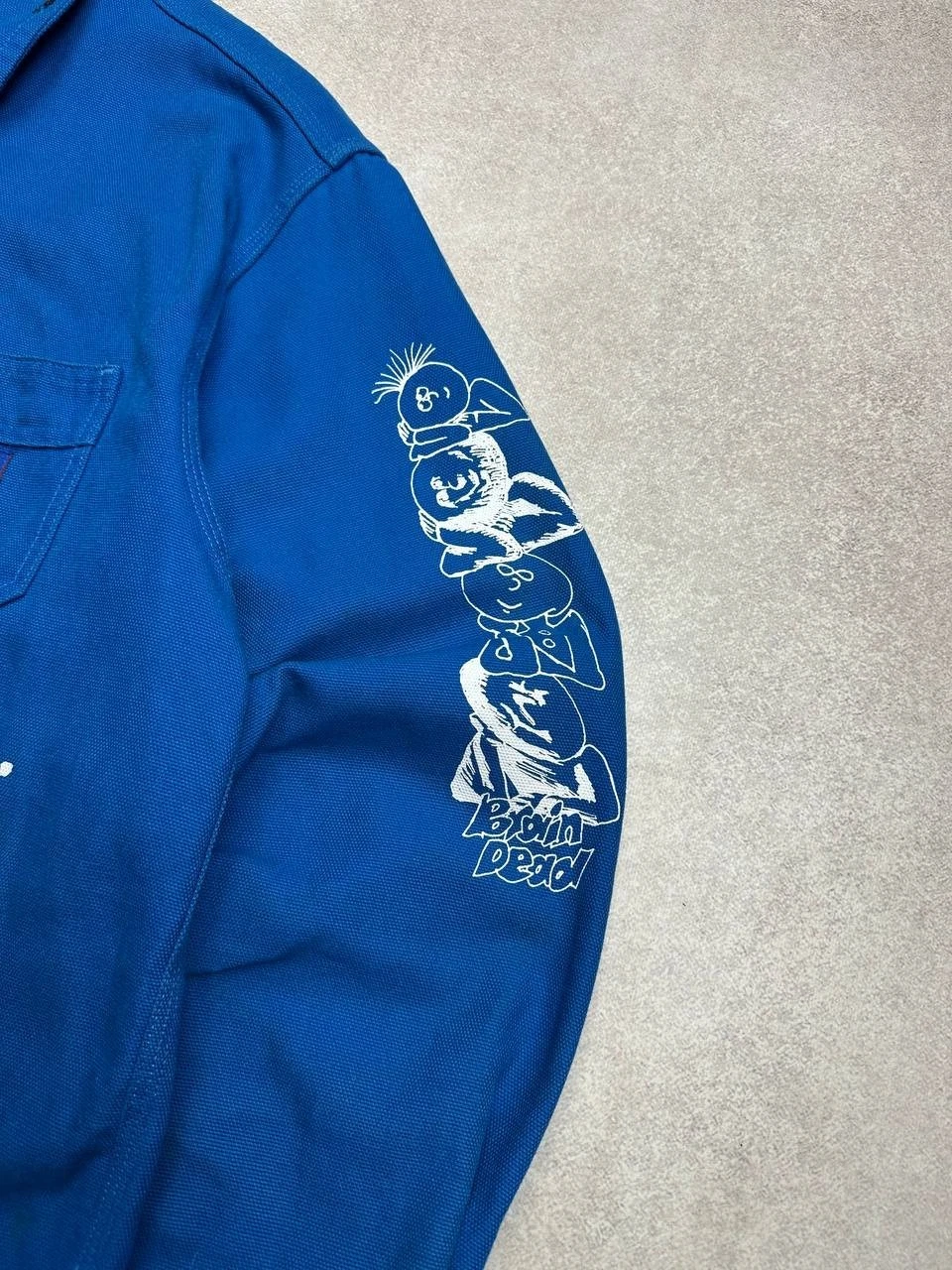 BRAIN DEAD CHORE BLUE HEAVY JACKET L  image 6