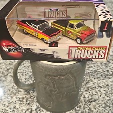 Hot Wheels Custom Classic Trucks 59 Chevrolet El Camino 164 Diecast Yellowred Hot Wheels Custom Classic Trucks 59 Chevrolet El Camino 164 Diecast Yellowred