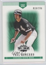 2007 Topps Triple Threads Emerald 19/239 Paul Konerko #25 0a1