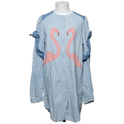 Weekday, Kleid, Größe: M, Blau/Pink, Sonstiges, Denim, Damen #AGI