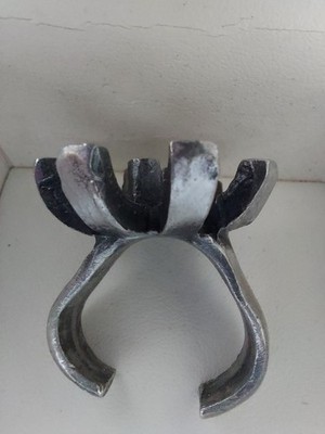 Künstler AA Anders Anderson massiver Denmark Ring Handarbeit Zinn