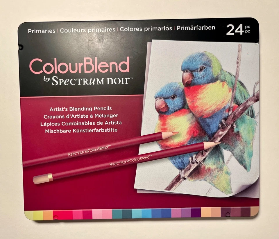 NEW! Set of 2 Spectrum Noir Colourblend 24 Piece Blending Pencils Total: 48 Pc - Image 3 of 4