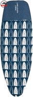Addis Deluxe Ironing Board Cover | Navy/White for Boards up to 135 cm x 46cm