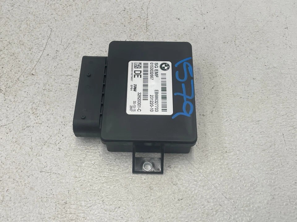 Unidad de módulo de control informático de freno de estacionamiento 16 17 18 BMW 640i 650i F06 1579 OEM Foto 4 de 4