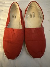 Toms red youth size 3