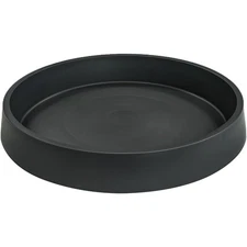 6 Inch Plant Saucer Tray for Pots Indoor Plants Black Drip Tray Water Saucer for