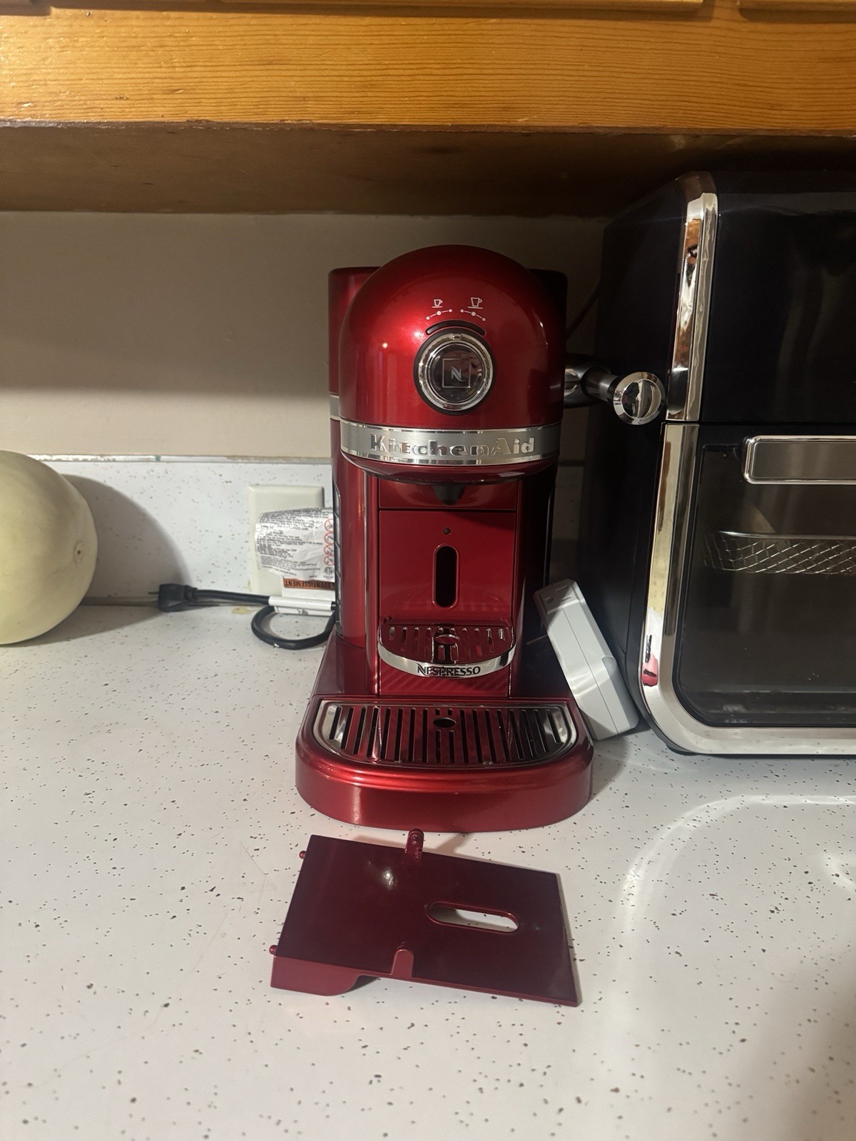 KitchenAid KES0503SR 44-oz. Nespresso Coffee Machine- Candy 