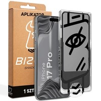 Sichtschutzglas + Applikationsrahme FüR Iphone 17 Pro Bizon Blickschutz Hartglas