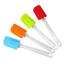 Silikon Spatel & Teigschaber 4er Set Teigschaber Kochen und Mischen teigschab...