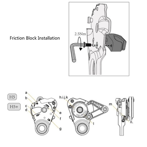 Multiple Use Climbing Rappel Equipment With Regulable Speed Durability - Picture 6 of 8