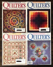 2000 Quilters Newsletter Magazine - Lot of 9