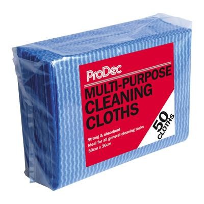 ProDec 50pk Multi Purpose Cleaning Cloths