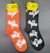 Halloween Ghost Spirit Socks Cute Spooky Print Womens Cosplay Costume Party Fall