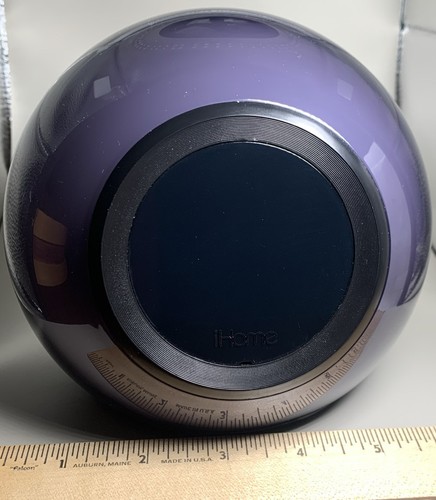 iHome iBT29 Bluetooth Cambia Colore Doppia Sveglia Viola Bluetooth Testato - Foto 1 di 11