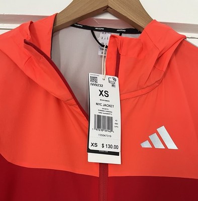 Adidas New York Together Men's XS Wind Breaker Running Jacket NEW