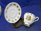 Vintage "Signs of theZodiac" Tea Cup & Saucer - "Libra" Sept 24-Oct. 23 — photo 1