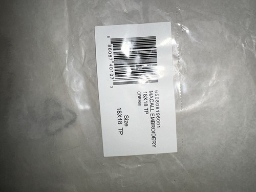 RALPH LAUREN HOME Macall Floral Embroidery Linen One Pillow Cover 18x18 NWT $255 - Picture 13 of 13