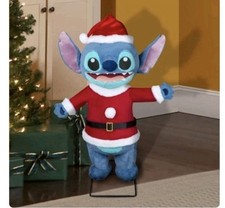 Disney Gemmy Magic Holiday 3Ft Stitch Animated Talks And Sings Christmas Decor