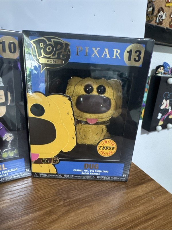 Funko Pop Enamel Pin #13 Dug Disney Pixar UP, Carl, Russell New