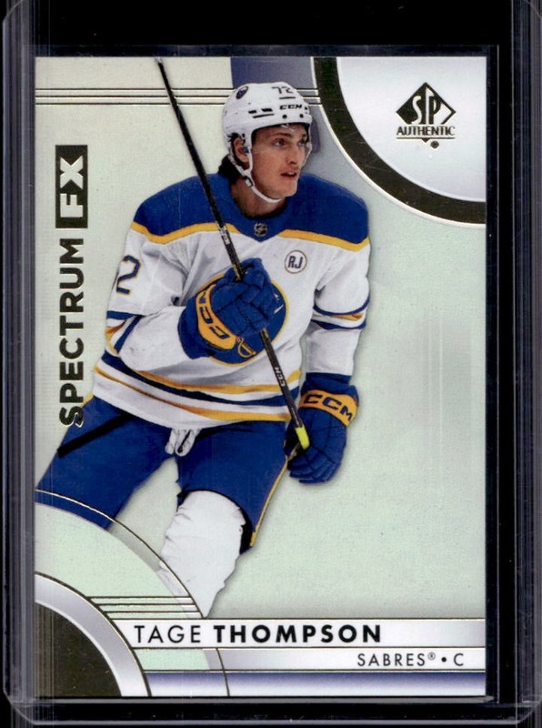 2023-24 SP Authentic Tage Thompson Spectrum FX #S-35 Sabres