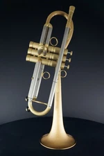 New Carol Brass CTR-5280L-GLT(Euro-D)-Bb-SL Baro Model Pro Bb Trumpet; with Case