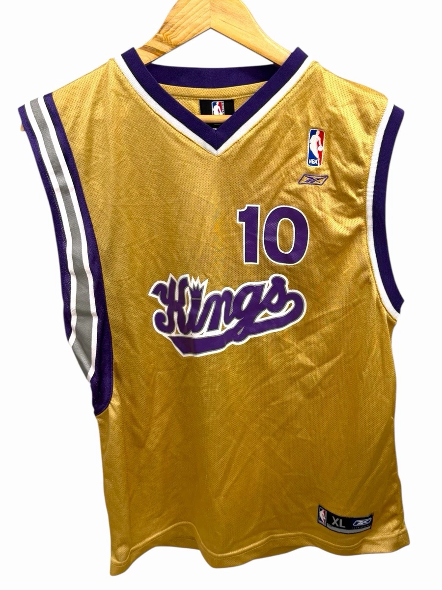 Gold Mike Bibby Sacramento Kings NBA Fan Apparel & Souvenirs for