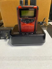 unication g1 vhf pager W/Accessories, red