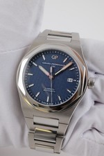Girard Perregaux Laureato Quadrante Blu 810001143111A Documenti Originali + Scatola 225°