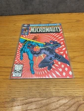 Marvel Comics Group 1980 The Micronauts # 27 With Spiderman logo