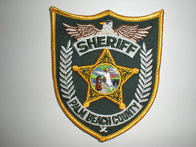 PALM BEACH COUNTY, FLORIDA SHERIFF'S DEPARTMENT PATCH.