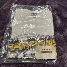 Rare Xl LEE Shirt Lakers Kobe Bryant #8 2000 NBA Finals Champions Back To Back