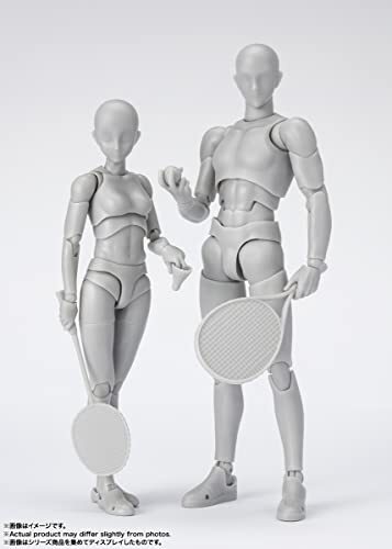 S.H.Figuarts Body-chan Sport Edition DX Set Gray Color Ver