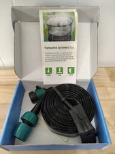 Trampoline Sprinkler Water Spray Outdoor Summer Fun Backyard Waterpark Game 39ft