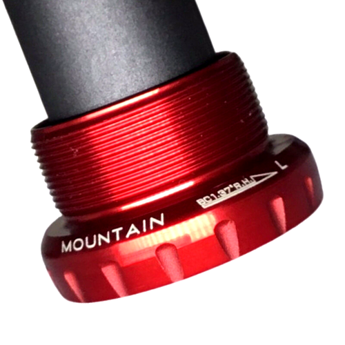MTB HollowTech II-Mega Exo Bottom Bracket for 24mm Spindle 68-73mm Red NEW - Picture 6 of 9