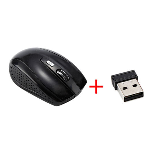 2 Wireless Optical Mouse Mice & USB Receiver For PC Laptop Computer DPI USA - Picture 4 of 13